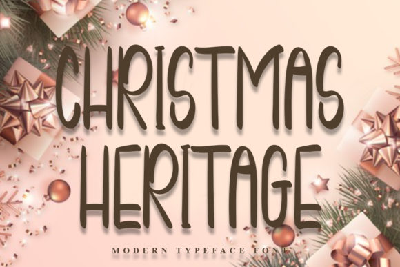 Christmas Heritage: A Handwritten Font That Feels Like Home