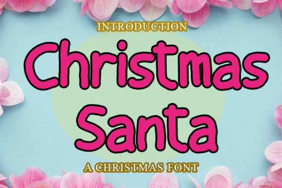 Christmas Santa Font: A Friendly, Festive Branding Tool