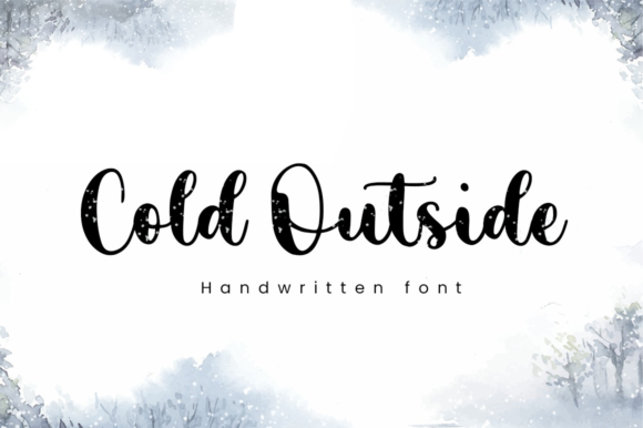 Cold Outside: A Stylish Script Font for Polished Branding