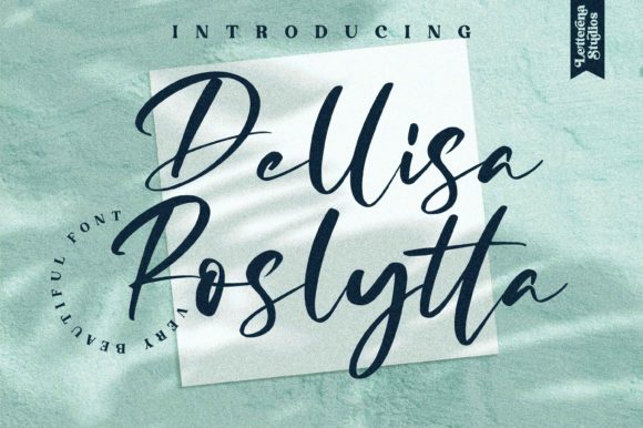 Dellisa Roslytta: A Handwritten Font That Sells Your Craft