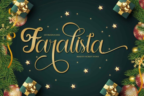 Faralista: A Script Font That Turns Headlines Into Heartbeats