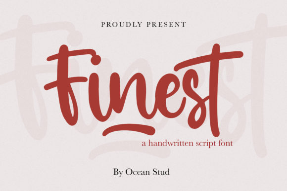 Finest Handwritten Font for Crafters & Sellers