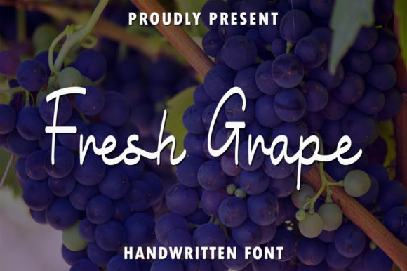 Fresh Grape: A Handwritten Font That Elevates Campaign Visuals