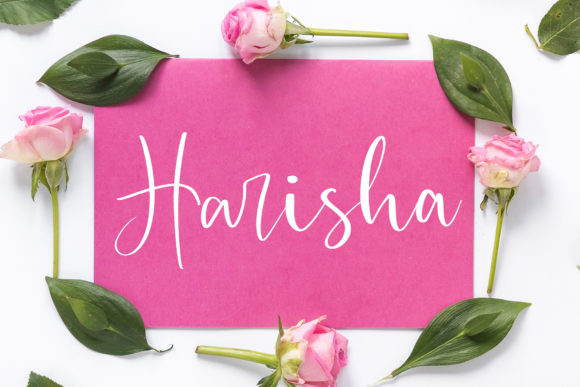Harisha: A Playful Handwritten Font That Lifts Your Brand