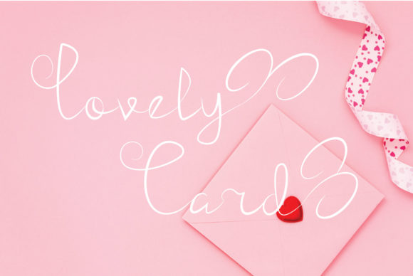 Lovely Card: A Romantic Script Font for Digital Branding