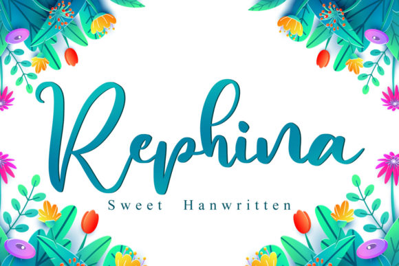 Rephina: A Script Font That Feels Like a Thoughtful Pause