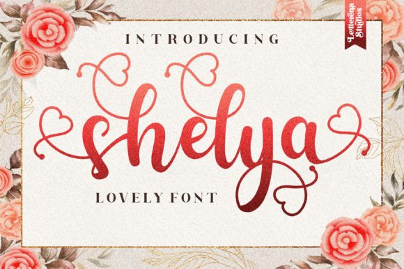 Shelya: A Flowing Script Font for Thoughtful Brand Identity