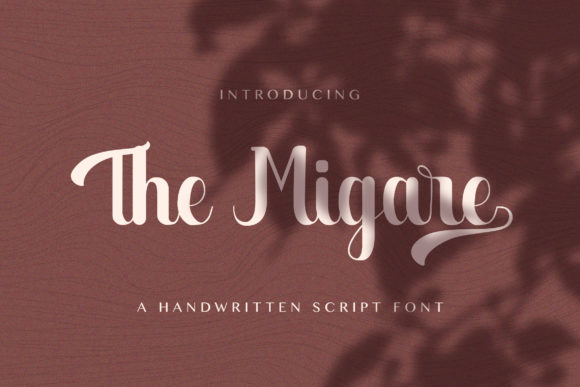 The Migare: A Timeless Handwritten Font for Small Business Branding