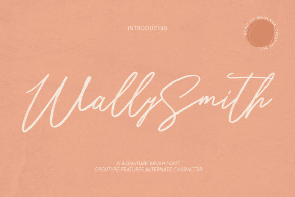 Wally Smith: A Relaxed Handwritten Font for Warm, Authentic Branding